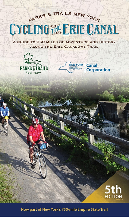 Guidebook cover for Cycle the Erie Canal
