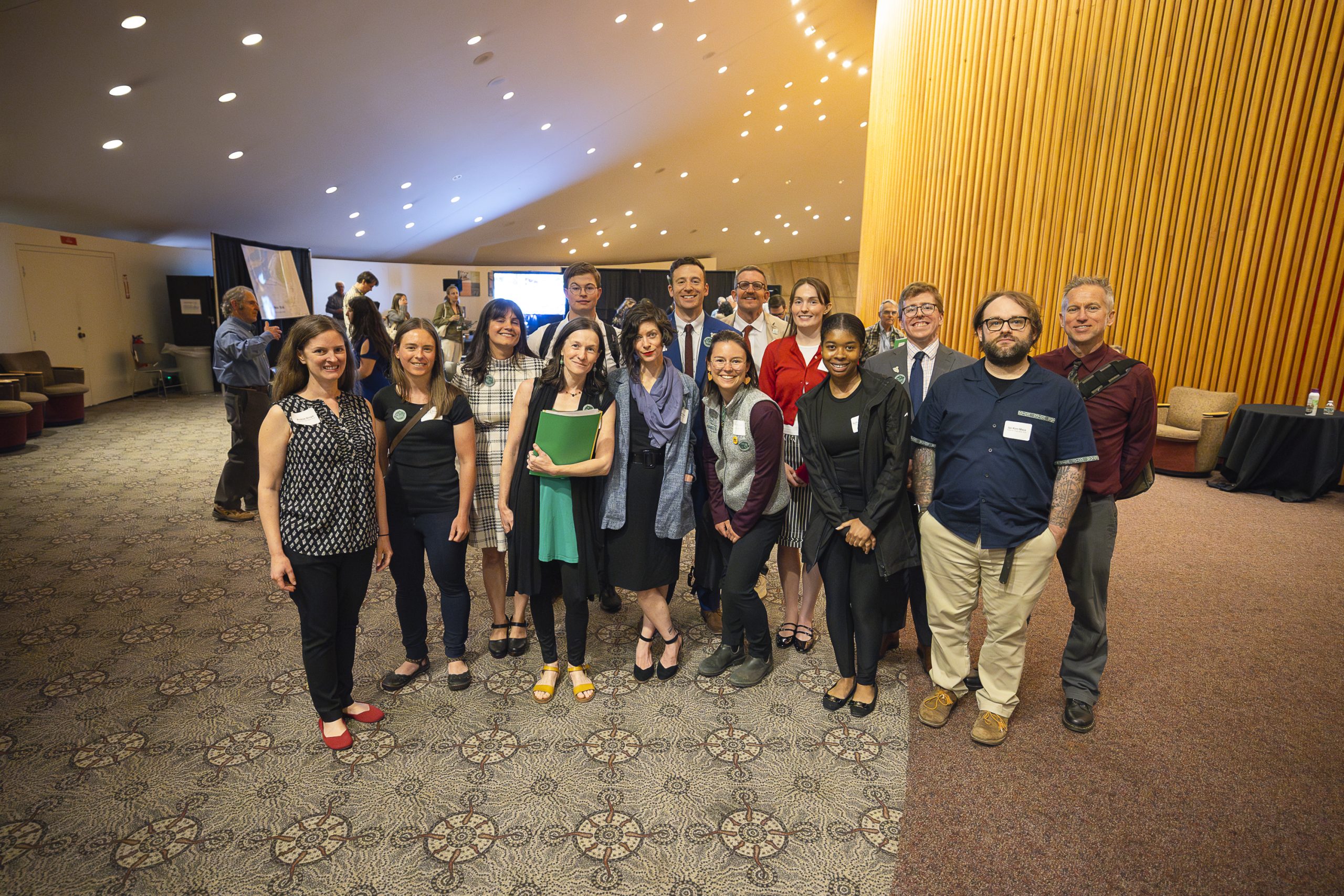 PTNY staff stand for a group photo.