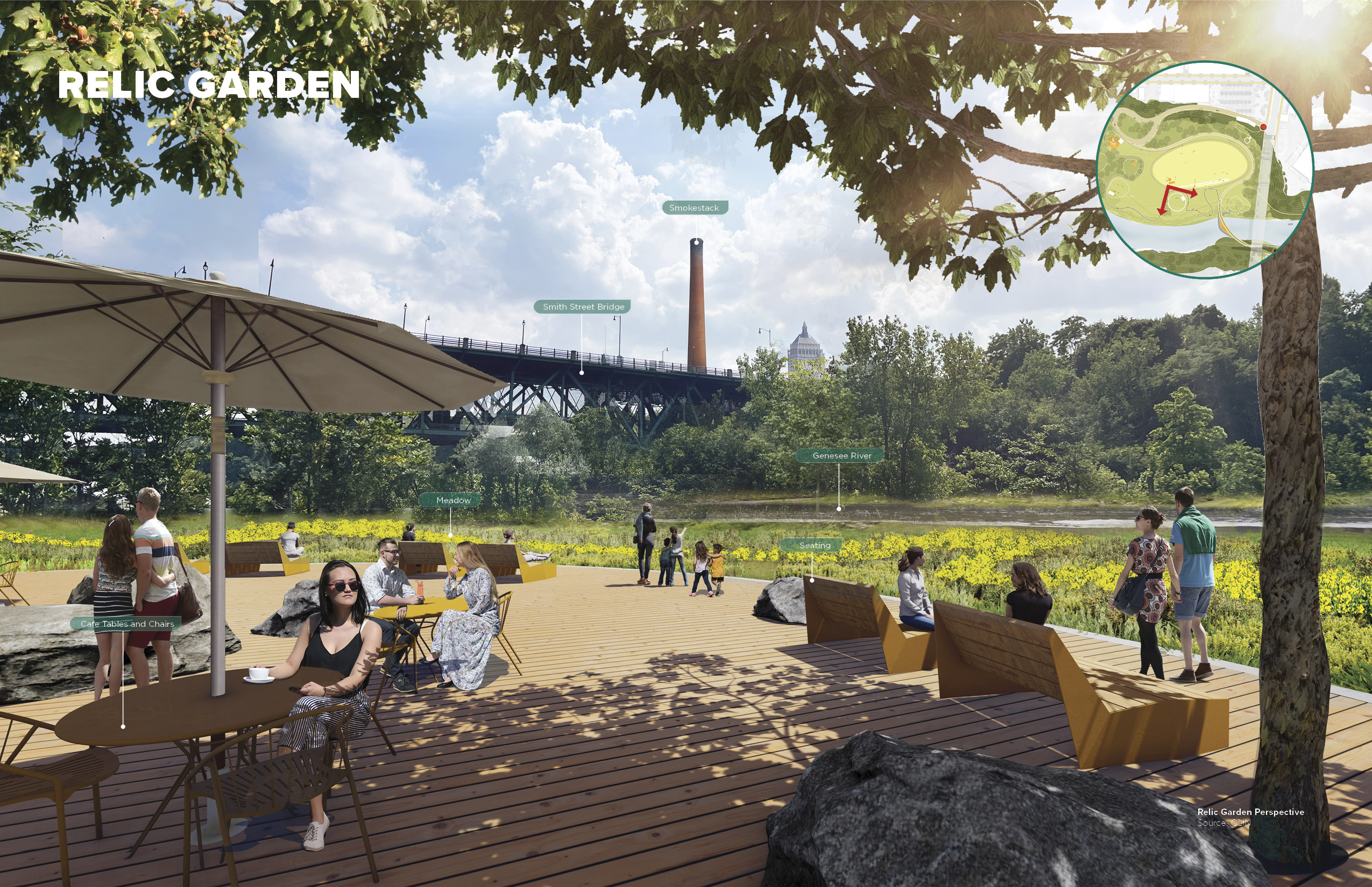Rendering of High Falls State Park