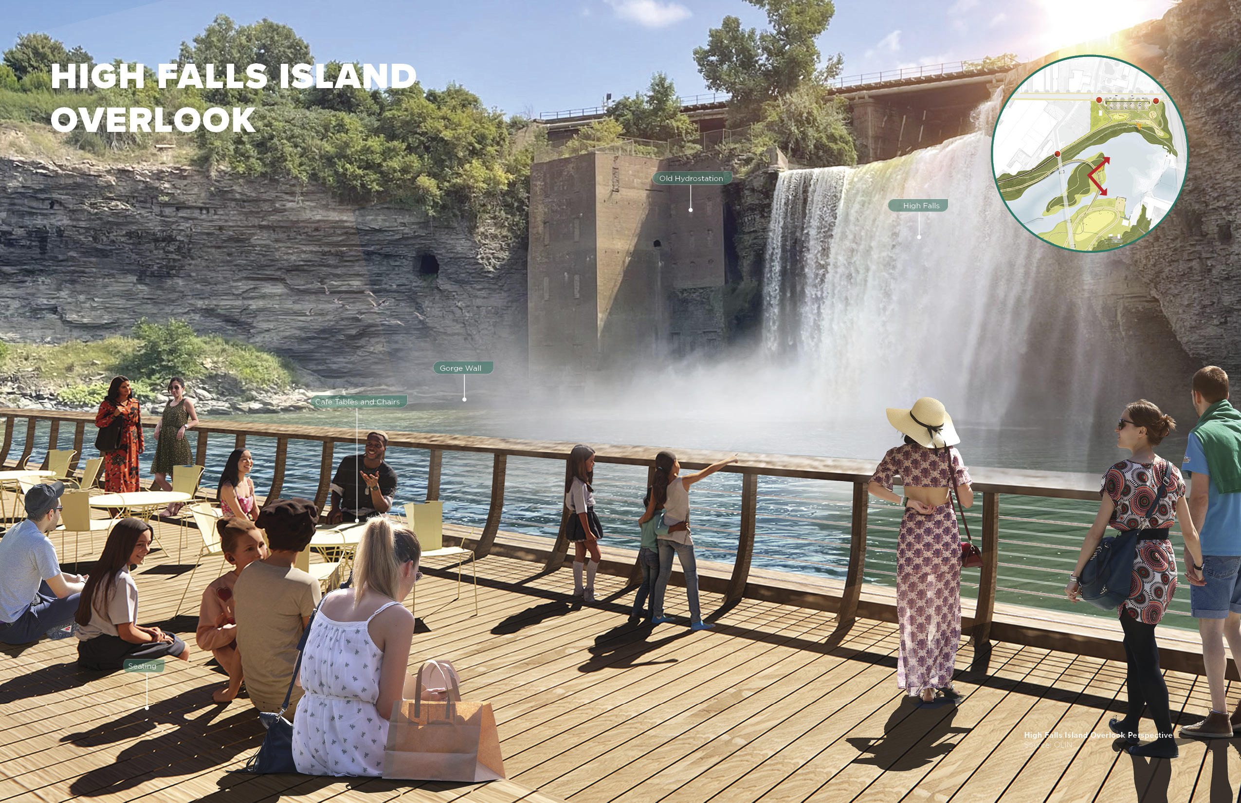 Rendering of High Falls State Park
